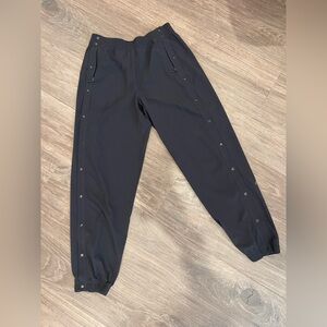 lululemon Tear away Black Joggers/track pant